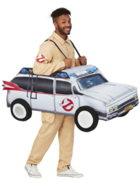 Ghostbusters ride in kostuum | driving auto