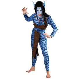 Strijder Avatar Neytiri kostuum