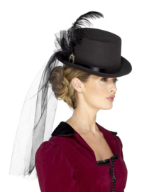 Luxe victoriaanse hoed