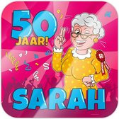 Türschild 50 Jahre | Sarah