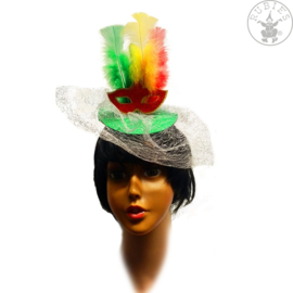 Haarband carnavalsmasker | multicolor