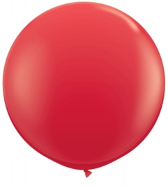 Ballon 90cm rood qualatex