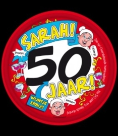 Dienblad 50 jaar Sarah