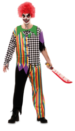 Sinister clown kostuum