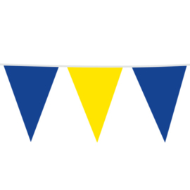 Vlaggenlijn XXL Oekraine 10 meter | Buntings geel blauw XXL