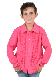 Disco-Bluse rosa Kind | Roezel Shirt deluxe