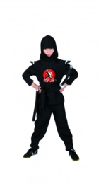 Ninja schwarz komplett | Kostüm