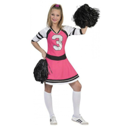 Cheerleader rosa Dame