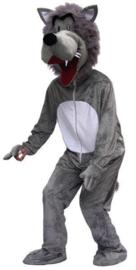 Wolfskostüm Maskottchen pro