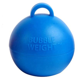 Ballongewicht bubble  blauw