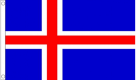 Mega Flagge Island 150x240 | Isländische Flaggen