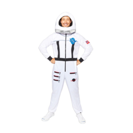 Komplettes Astronautenkostüm weiß | Tough spaceX outfit man