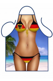 Schort Duitse bikini dame
