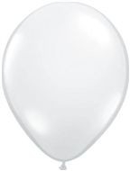Qualitätsluftballon Standard - weiß - 100 Stück