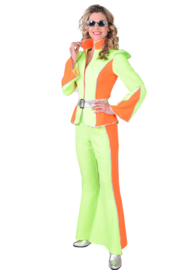 Disco-Kostüm Fluorine Damen