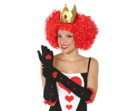 Handschoenen Queen of hearts | hartjes