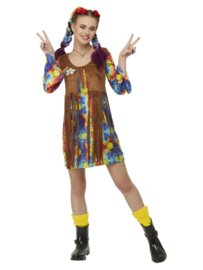 Smiley Hippie Kleid