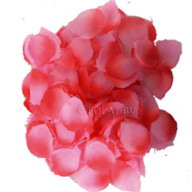 Rosa Rosenblütenblätter