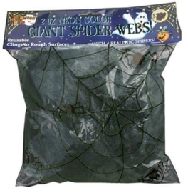 Spinneweb zwart 50 gram
