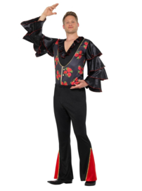 Spanisches Flamenco-Kostüm
