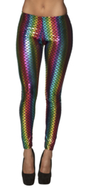 Rainbow zeemeermin legging