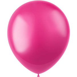 Ballons Radiant Fuchsia Pink Metallic 33cm - 50 Stück