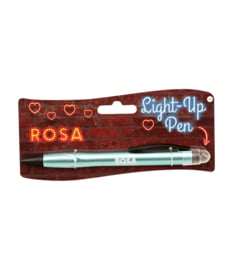 Light up pen - Rosa