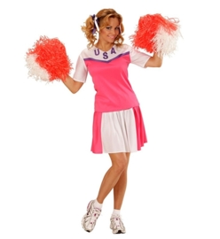 Cheerleader pink lady jurkje