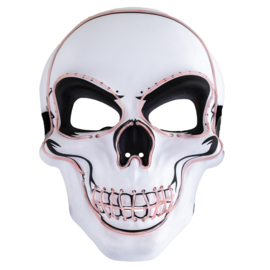 Totenkopfmaske mit Licht | halloween