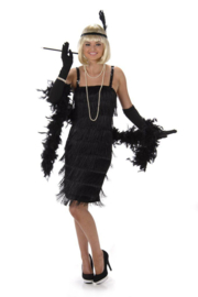 Flapper Kleid schwarz | roaring 20er Jahre Kleid