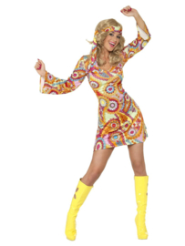60's Hippie Kleid | Mädchen Frau