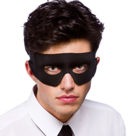 Augenmaske Bandit schwarz | Superheld
