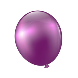 Luftballons Spiegeleffekt violett 100 Stück