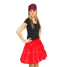 Petticoat rok rood