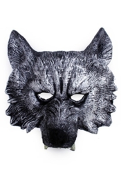 Halfmasker wolf luxe