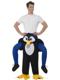 Gedragen pinguin kostuum