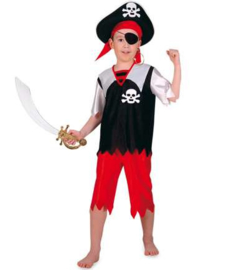 Piraten kostuum jongen