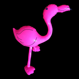 Opblaasbare flamingo small