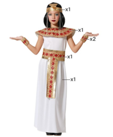 Egyptische meisjes jurk | Pharaoh kostuum