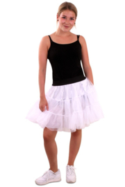Petticoat 3 laags wit