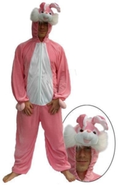 Kaninchen rosa | Plüsch Kostüm
