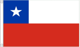 Mega Vlag Chili 150x240 | Chileense vlaggen