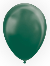 Kwaliteitsballon metallic groen 100 stuks