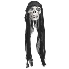 Hangdecoratie Creepy skull | Halloween deco