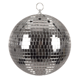 Disco bal | partybal zilver | 20cm