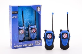 Politie walkie talkie set