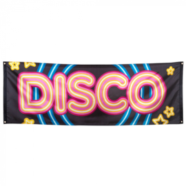 Polyester-Banner 'Disco' (74 x 220 cm)