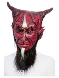 Satanischer Teufel mit Bartmaske