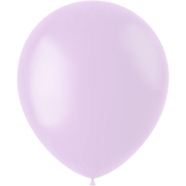 Ballonnen Powder Lilac Mat 33cm - 50 stuks