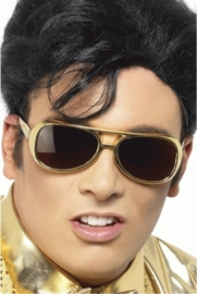 Elvis bril goud